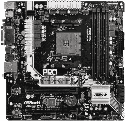 ASRock AB350M Pro4